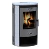 Kaminofen Nyborg GTS 3.0 mit brennendem Feuer