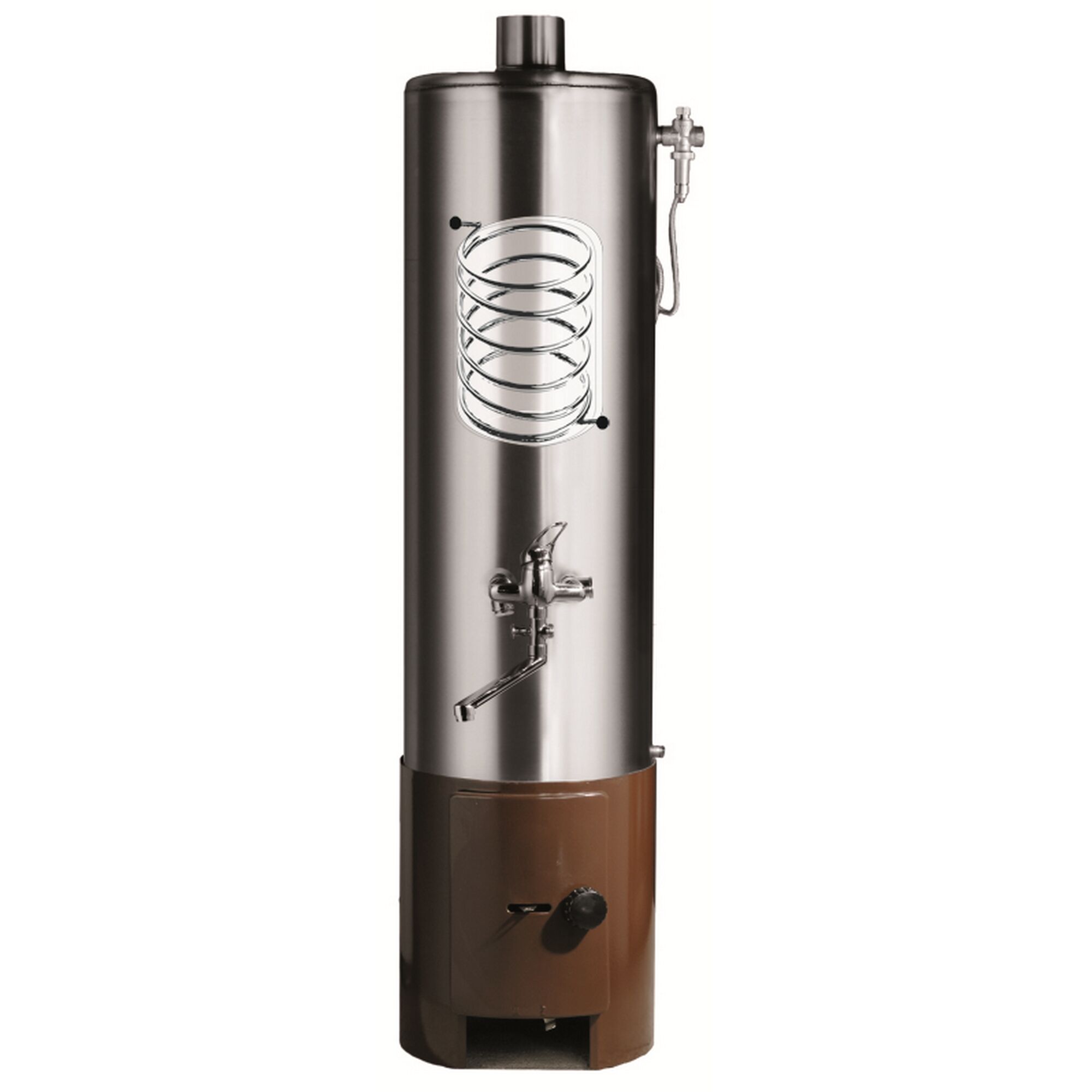 Badeofen ZW 100 unten braun