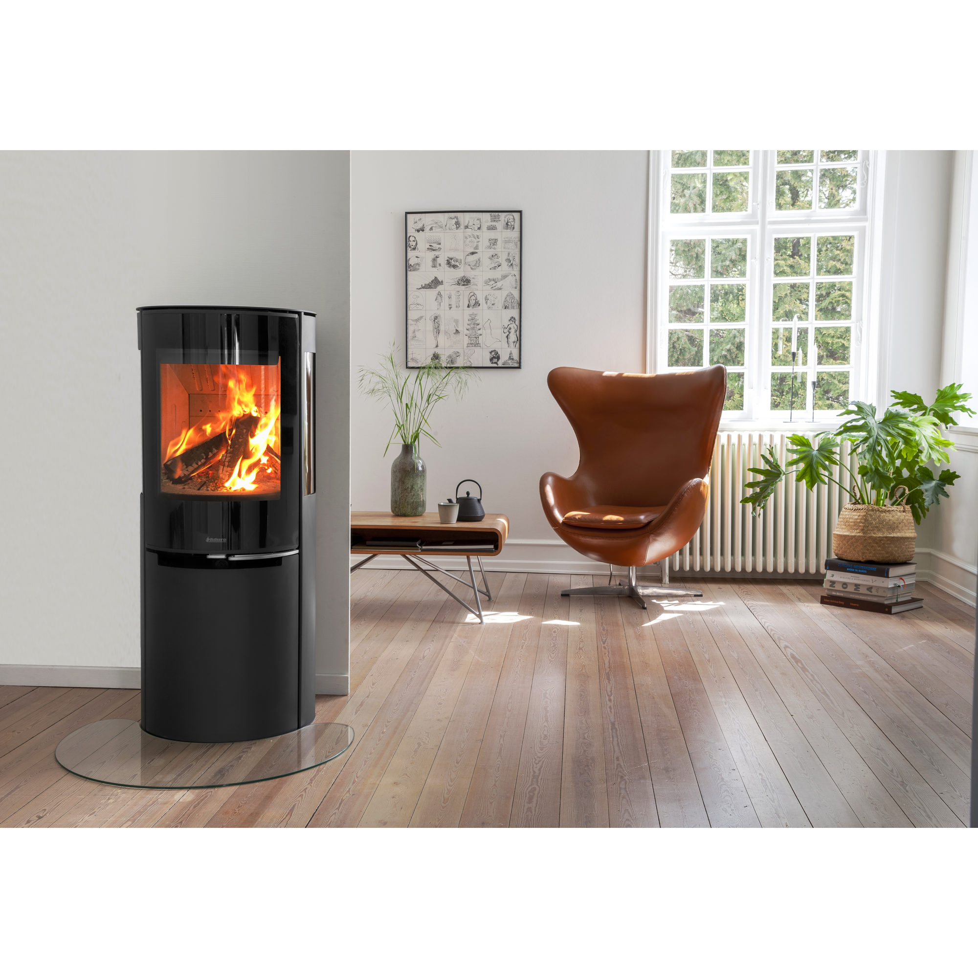 Hybridofen 'H3 Lux' Stahl 7 kW + product picture