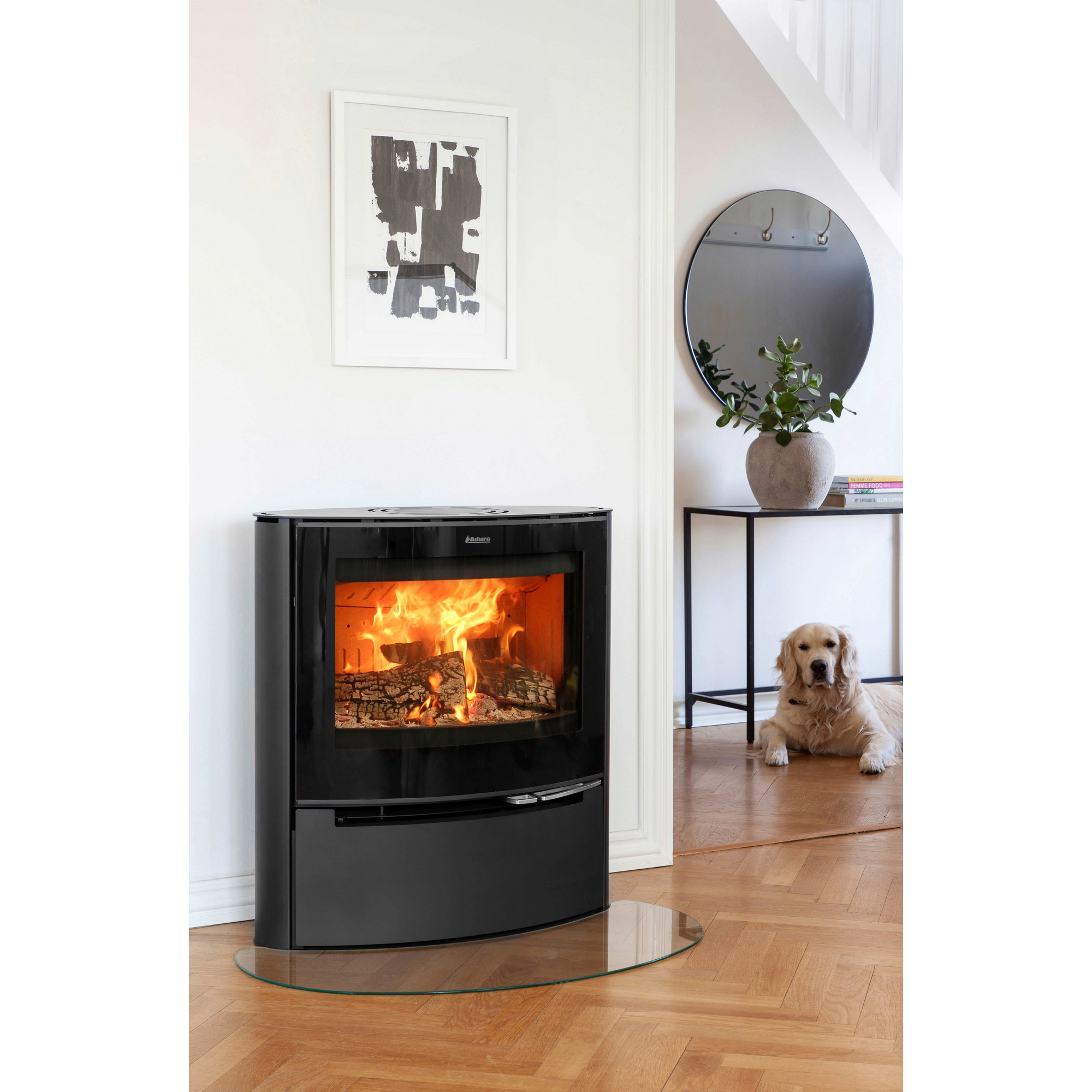 Kaminofen '15 Lux' Stahl 6,5 kW + product picture