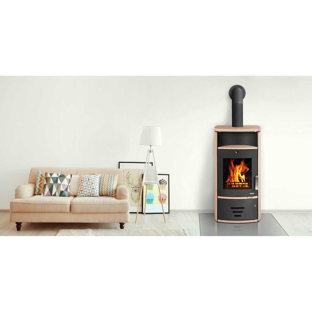 Kaminofen Modena STS 2.0 im Wohnzimmer