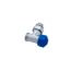Thermostatventil-Set 'Eck' 1/2" chrom