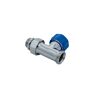 Thermostat-Set Durchgang chrom