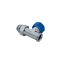 Thermostat-Set Durchgang chrom