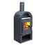 Kaminofen Magna 3.0 mit brennendem Feuer
