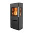 Kaminofen Pylon 3G mit brennendem Feuer
