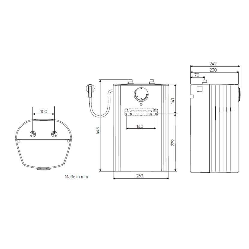 Kleinspeicher 'Huz 5 Comfort' 5 l, 2000 W
