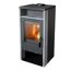 Kaminofen KRONOS Naturstein mit Feuer