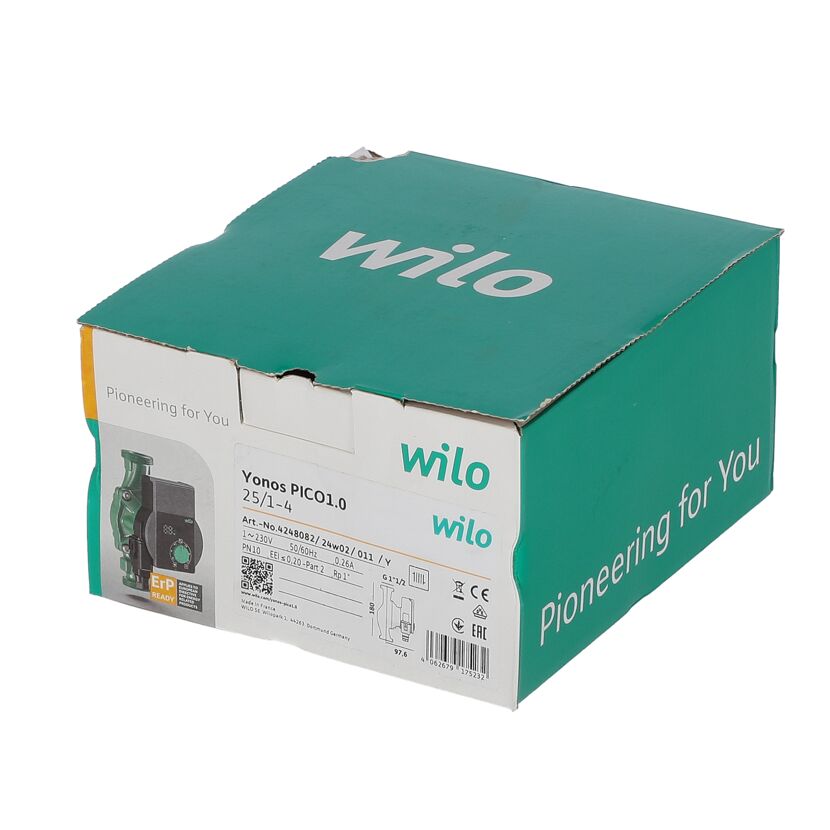 Wilo Yonos PICO 1.0 Heizungspumpe im Karton