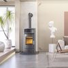 Kaminofen Casablanca GTS 7.5kW im Wohnzimmer