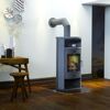 Kaminofen 'Verona II 3.0 GTS' anthrazit/grau 7,5 kW