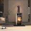 Kaminofen 'Verona II 3.0 GTS' anthrazit/grau 7,5 kW