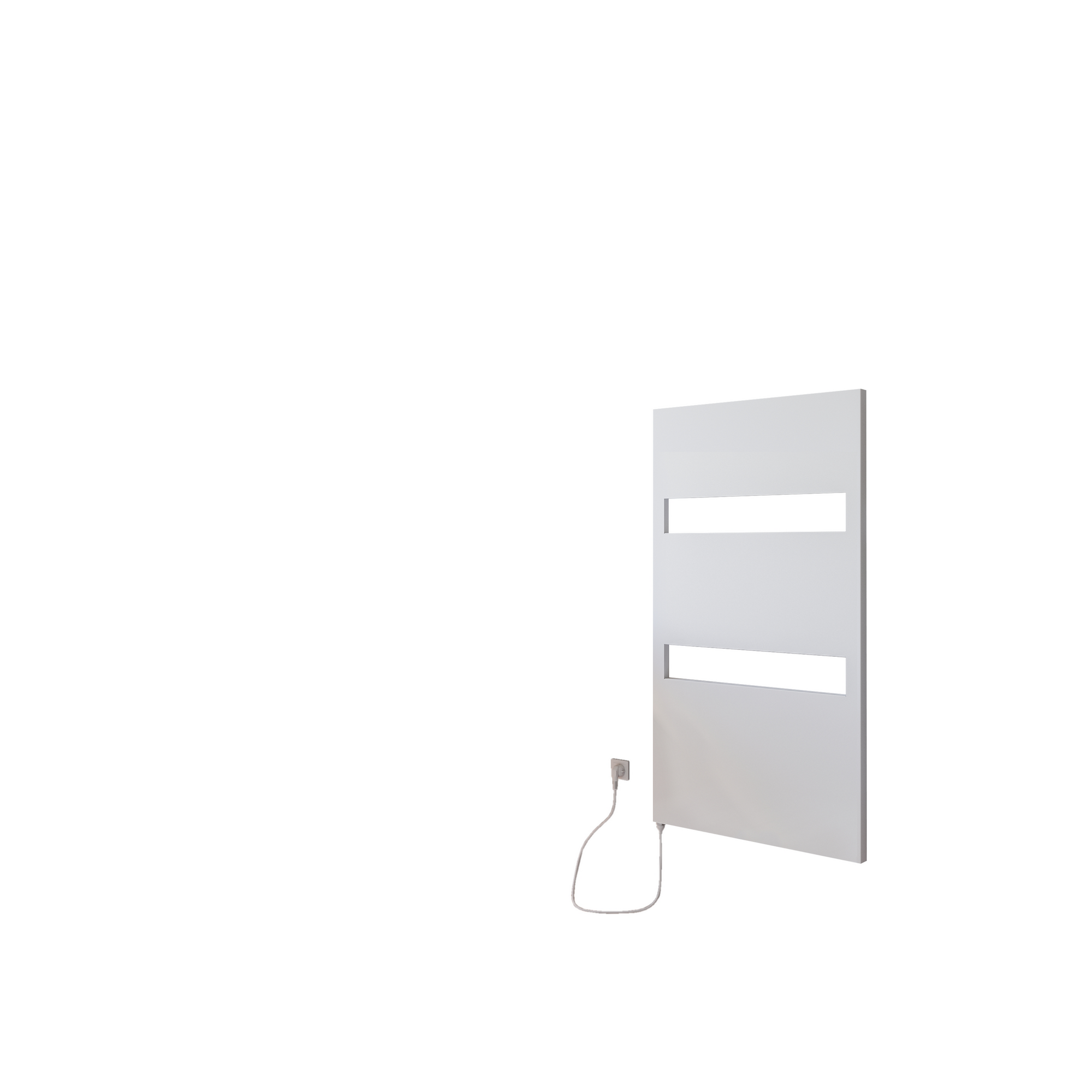 Badheizkörper 'Turin' weiß 114,3 x 60,5 cm, Anschluss links + product video