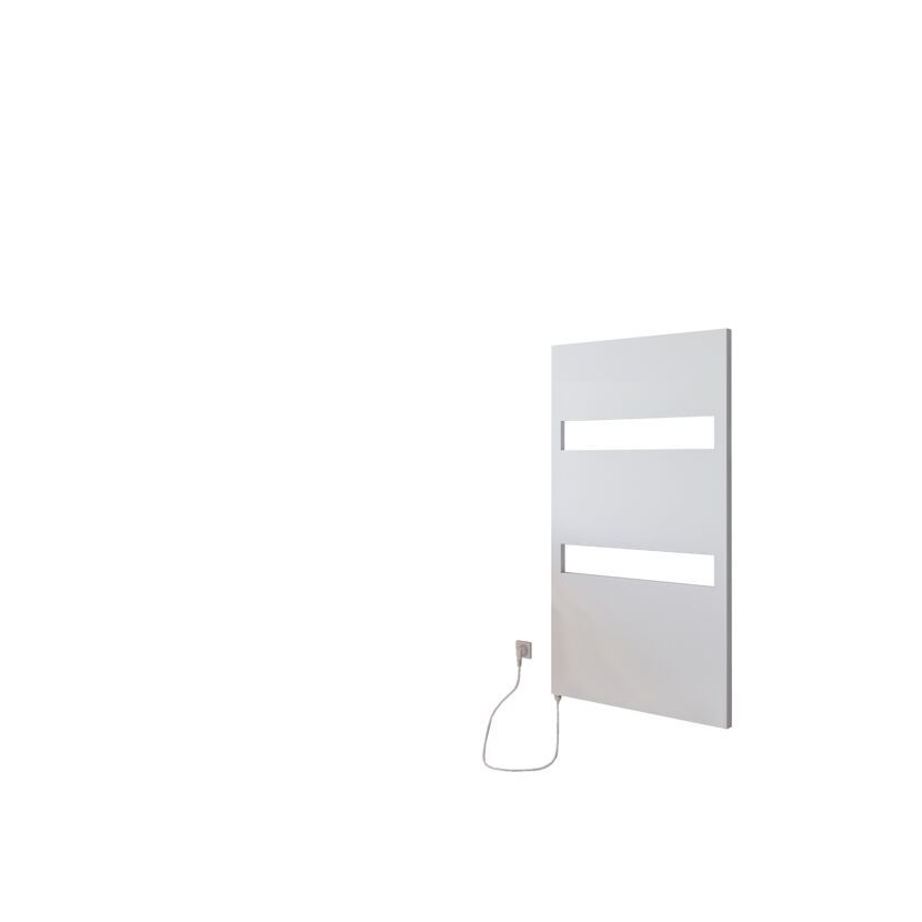Weißer Handtuchheizkörper