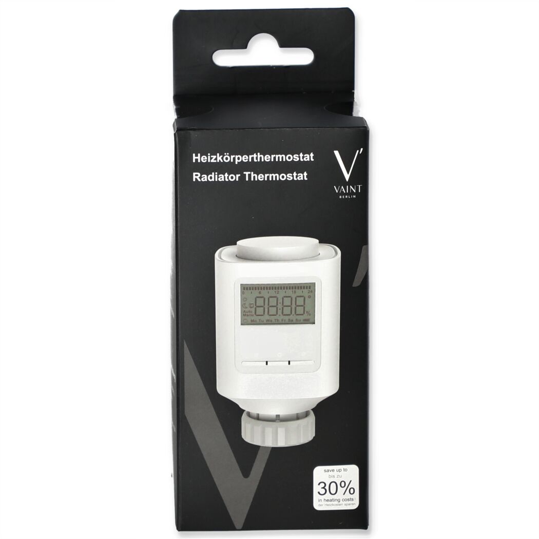 VAINT Heizkörperthermostat in Verpackung