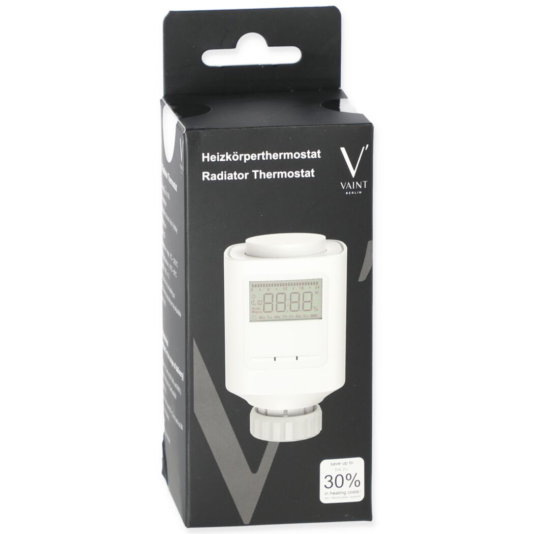 VAINT Heizkörperthermostat in Verpackung