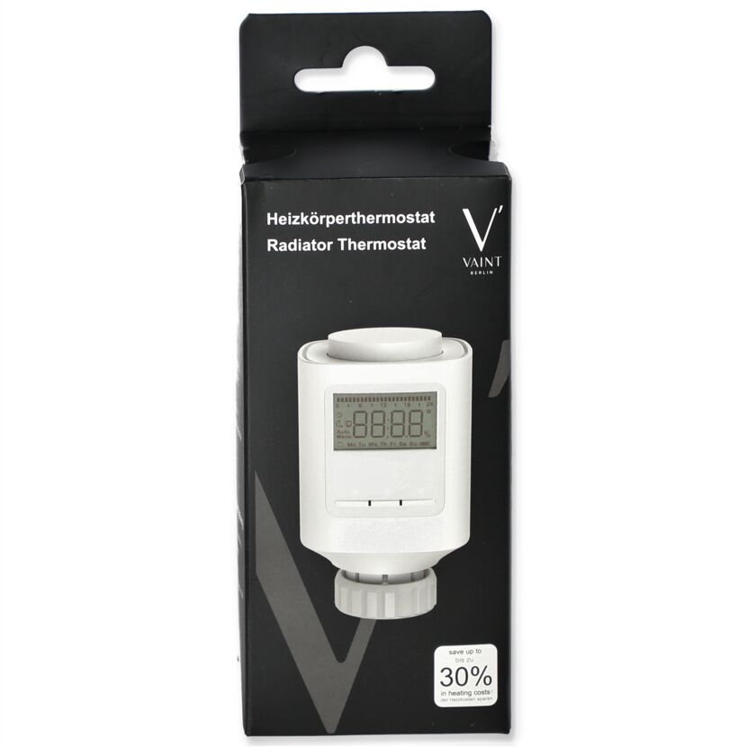 VAINT Heizkörperthermostat in Verpackung