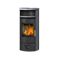 Kaminofen 'Casablanca 3.0 Deluxe' schwarz/grau 7,5 kW