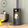 Moderner Kaminofen Casablanca STS 7,5kw 3.0 Rosewood