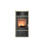 Kaminofen 'Modena 2.0' schwarz/beige 6,0 kW