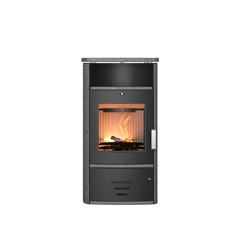 Kaminofen Modena STS6 kw 2.0 BlackFlamed