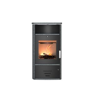 Kaminofen 'Modena 2.0' grau/schwarz 6,0 kW