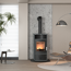 Kaminofen 'Modena 2.0' grau/schwarz 6,0 kW