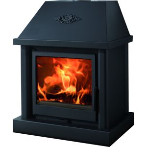 Kaminofen 'La Mancha' schwarz/metallic 9,8 kW