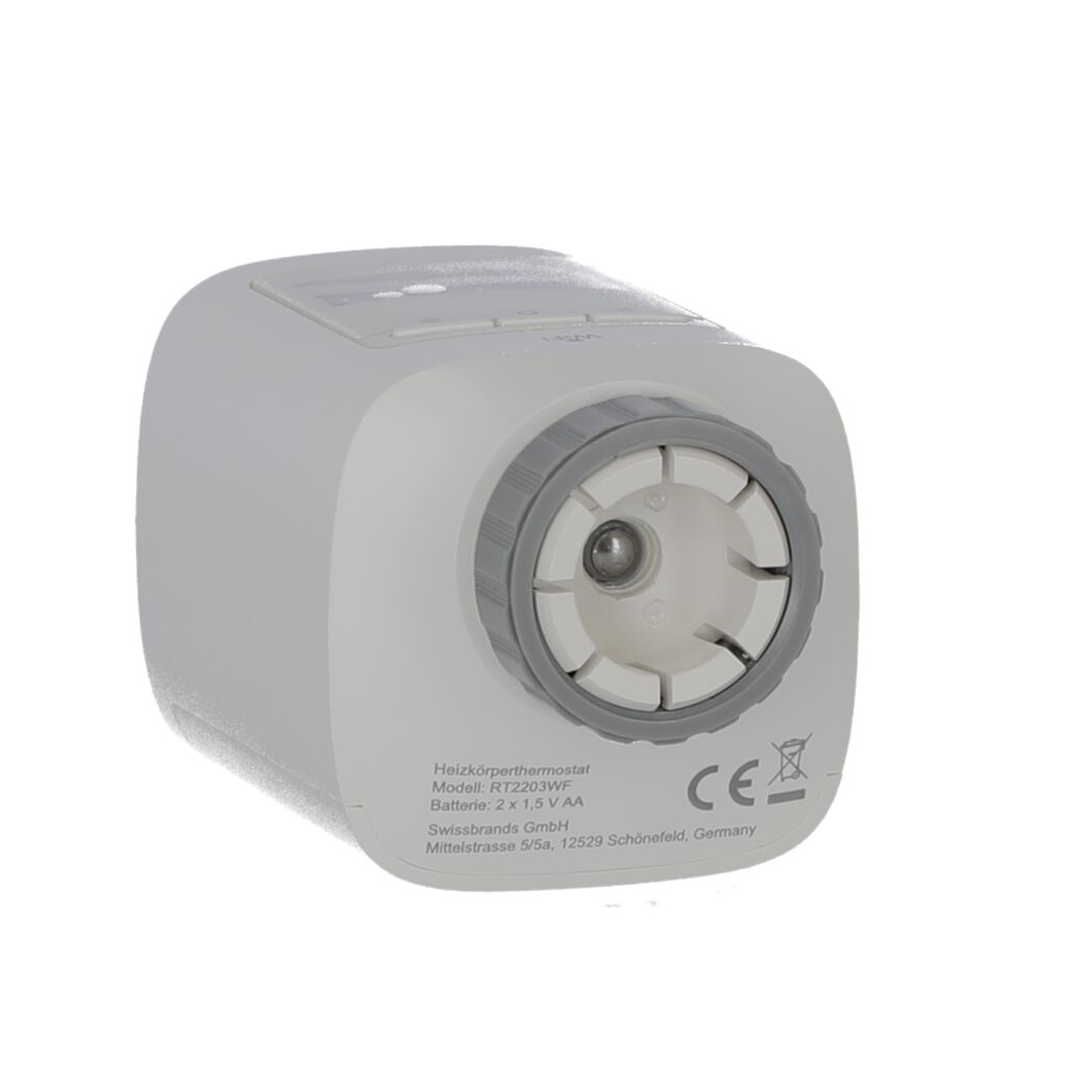 Heizkörperthermostat weiß mit WiFi