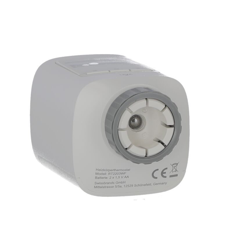 Heizkörperthermostat weiß mit WiFi