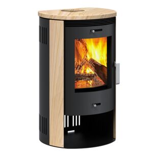 Kaminofen 'Nyborg 3.0 STS' beige/schwarz 7,5 kW