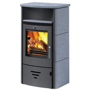 Kaminofen 'Turin 2.0 GTS' grau 6 kW