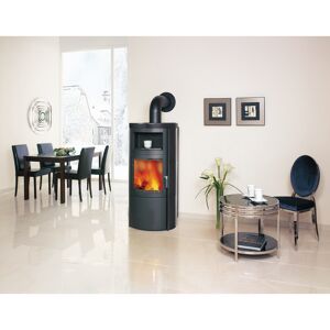 Kaminofen 'Vito WW GT ECOplus' titan/schwarz 14,2 kW