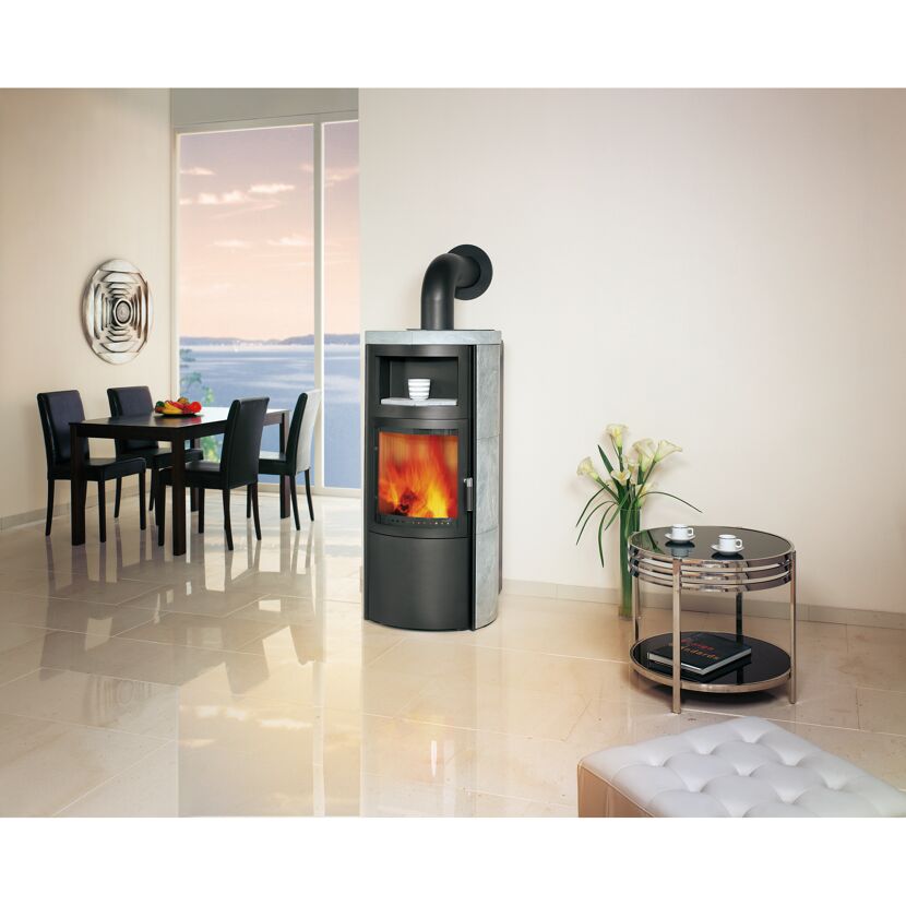 Kaminofen Vito WW GT mit Naturstein