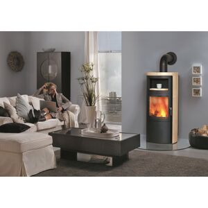 Kaminofen 'Vito WW GT ECOplus' titan/creme 8,4 kW