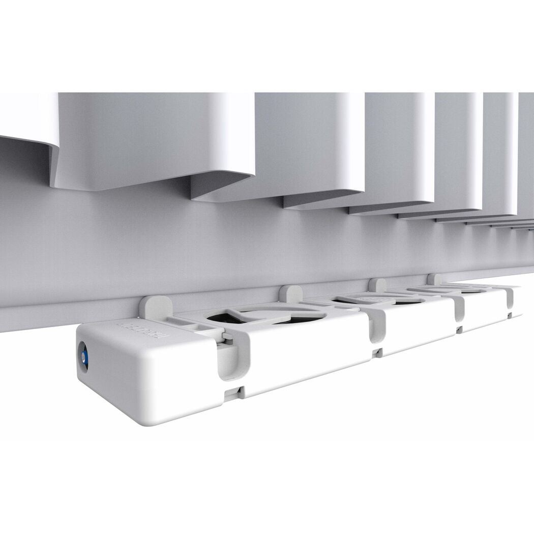 Weißer HK-Ventilator Duo-Set