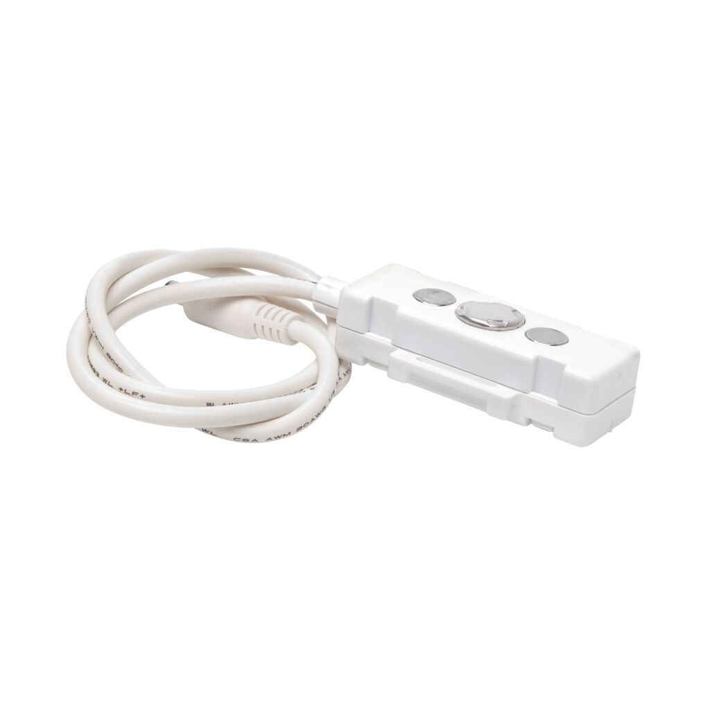 Weißer HK-Ventilator Duo-Set Drehzahlregler