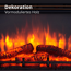 Verkleinertes Bild von Elektro-Standkamin 'Elektra' weiß 2000 W, 3D-Flammeneffekt Fernbedienung 100 x 78,9 x 25,8 cm