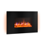 Verkleinertes Bild von Elektro-Wandkamin 'Enja' schwarz 2000 W, 3D-Flammeneffekt Fernbedienung 58 x 91 x 18 cm