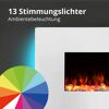 Elektrischer Kamin mit Farbwahl