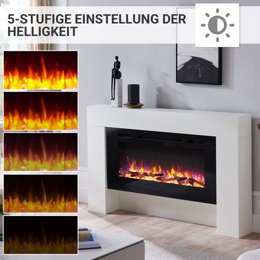 Elektrokamin 'Herkules' weiß 2 kW