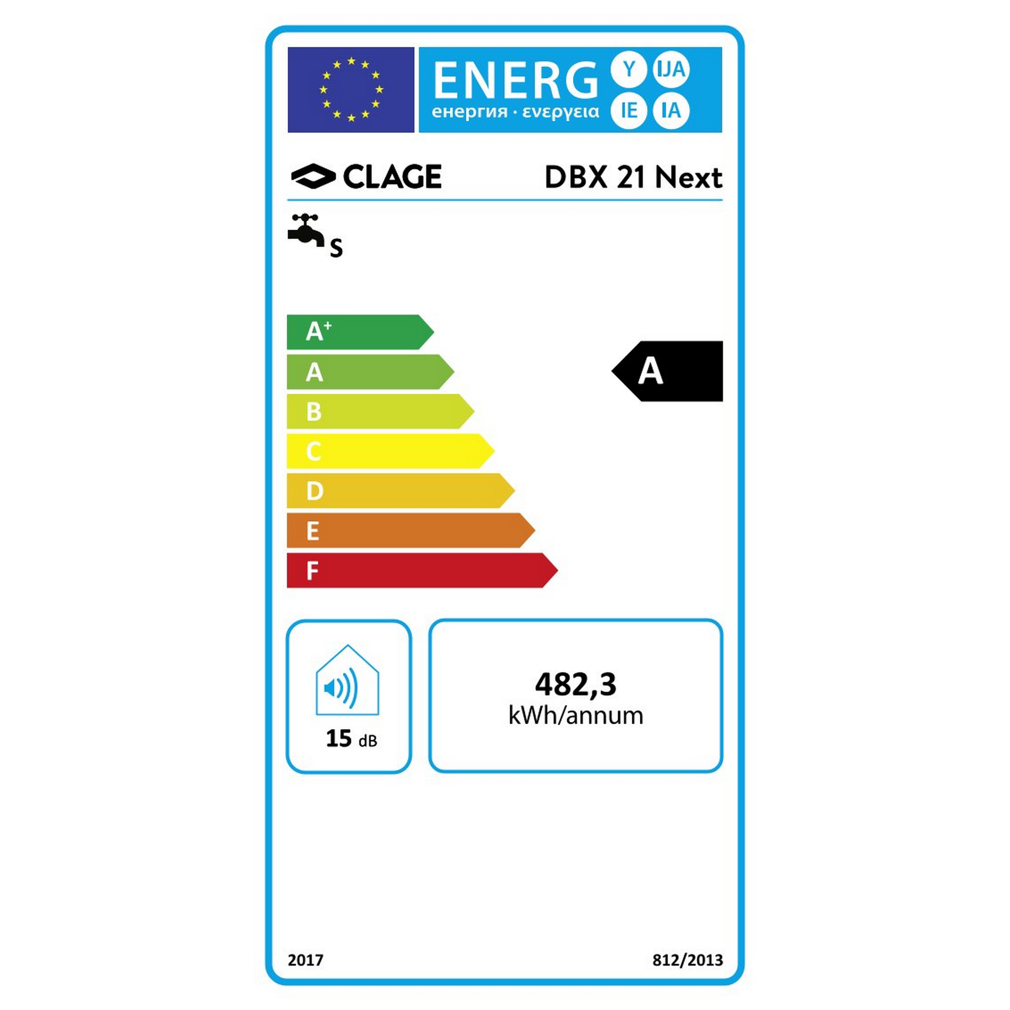 Durchlauferhitzer 'DBX 21 Next' 21 kW + product picture