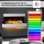Elektrokamin mit 13 Farben
