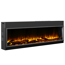 Verkleinertes Bild von Elektro-Einbaukamin 'Amazona 64' schwarz 2000 W, Wifi 3D-Flammeneffekt Fernbedienung 163,2 x 56 x 21 cm