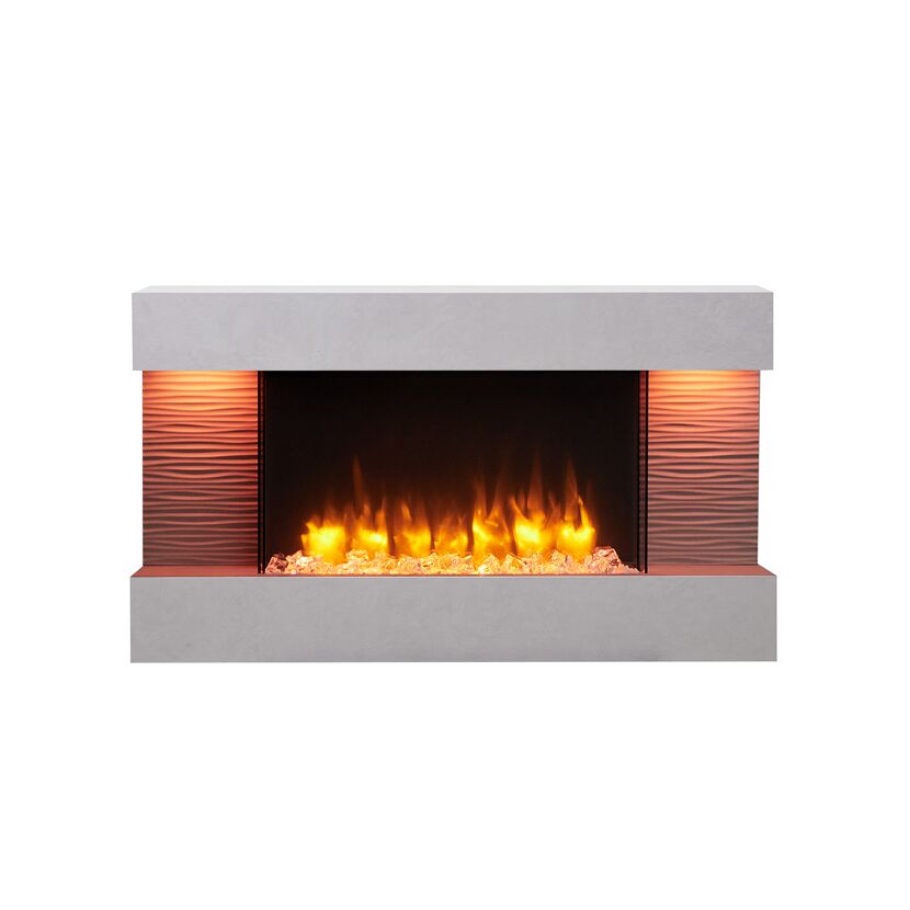 Elektrischer Kamin mit Flammensimulation