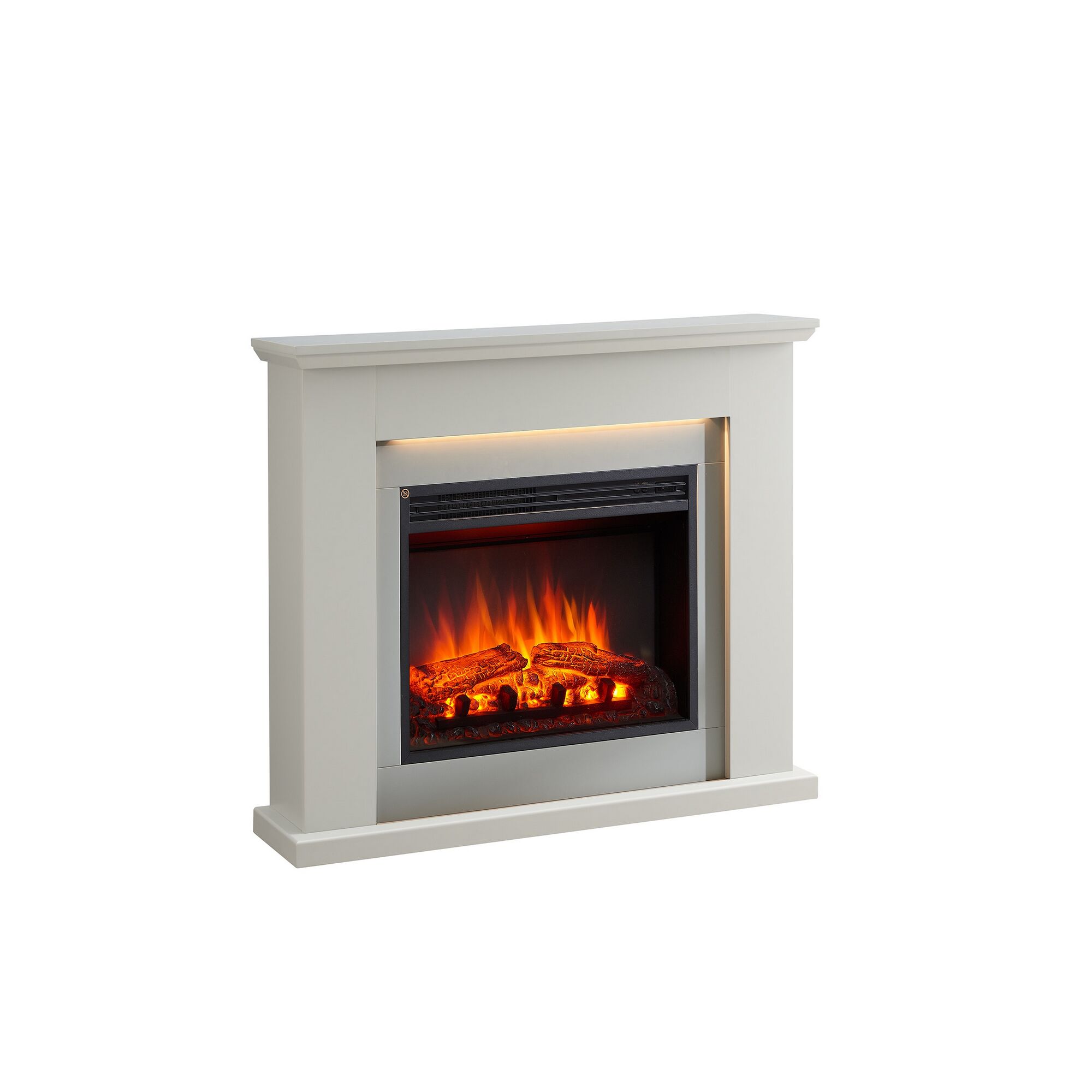 Elektrokamin mit Flammenattrappe