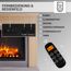 Elektrokamin mit Fernbedienung
