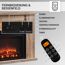 Elektrokamin mit Fernbedienung