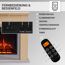 Elektrokamin mit Fernbedienung
