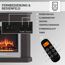 Elektrokamin mit Fernbedienung